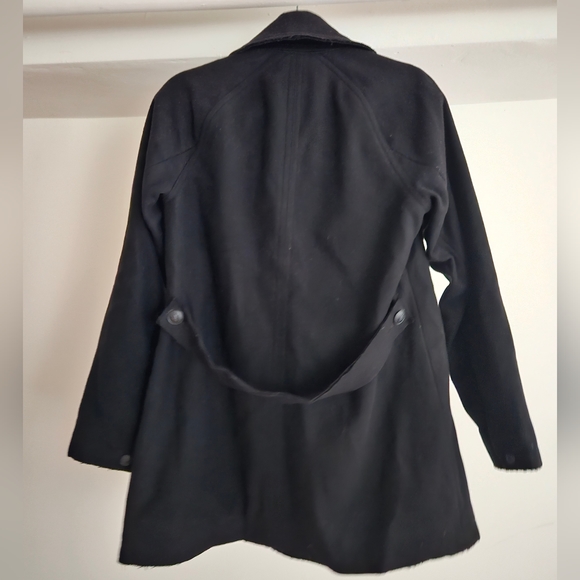 Black Rag and Bone Wool Pea Coat Size xs - Picture 3 of 5